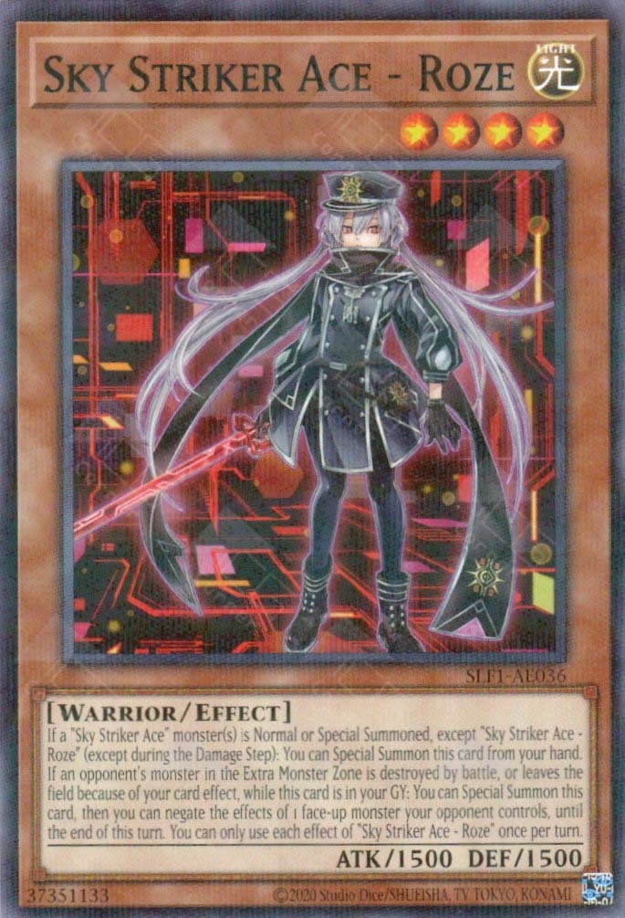 SLF1-AE036 Sky Striker Ace - Roze (Alternate Art)