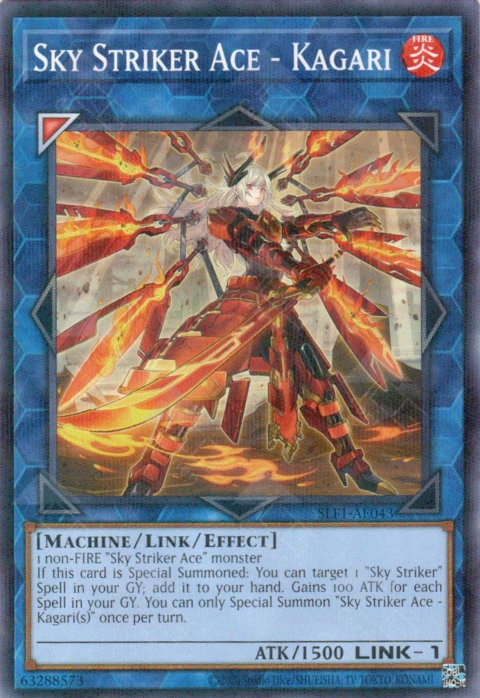 SLF1-AE043 Sky Striker Ace - Kagari (Alternate Art)