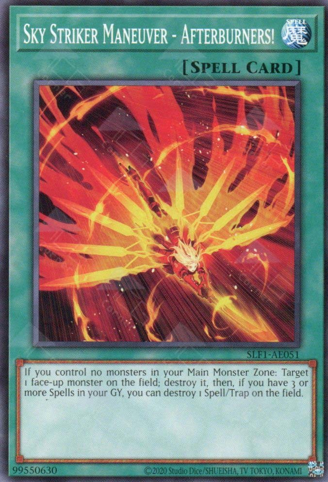 SLF1-AE051 Sky Striker Maneuver - Afterburners!