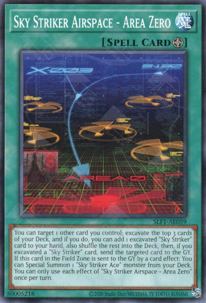 SLF1-AE059 Sky Striker Airspace - Area Zero