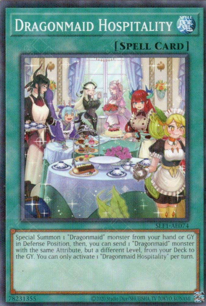 SLF1-AE074 Dragonmaid Hospitality (Alternate Art)