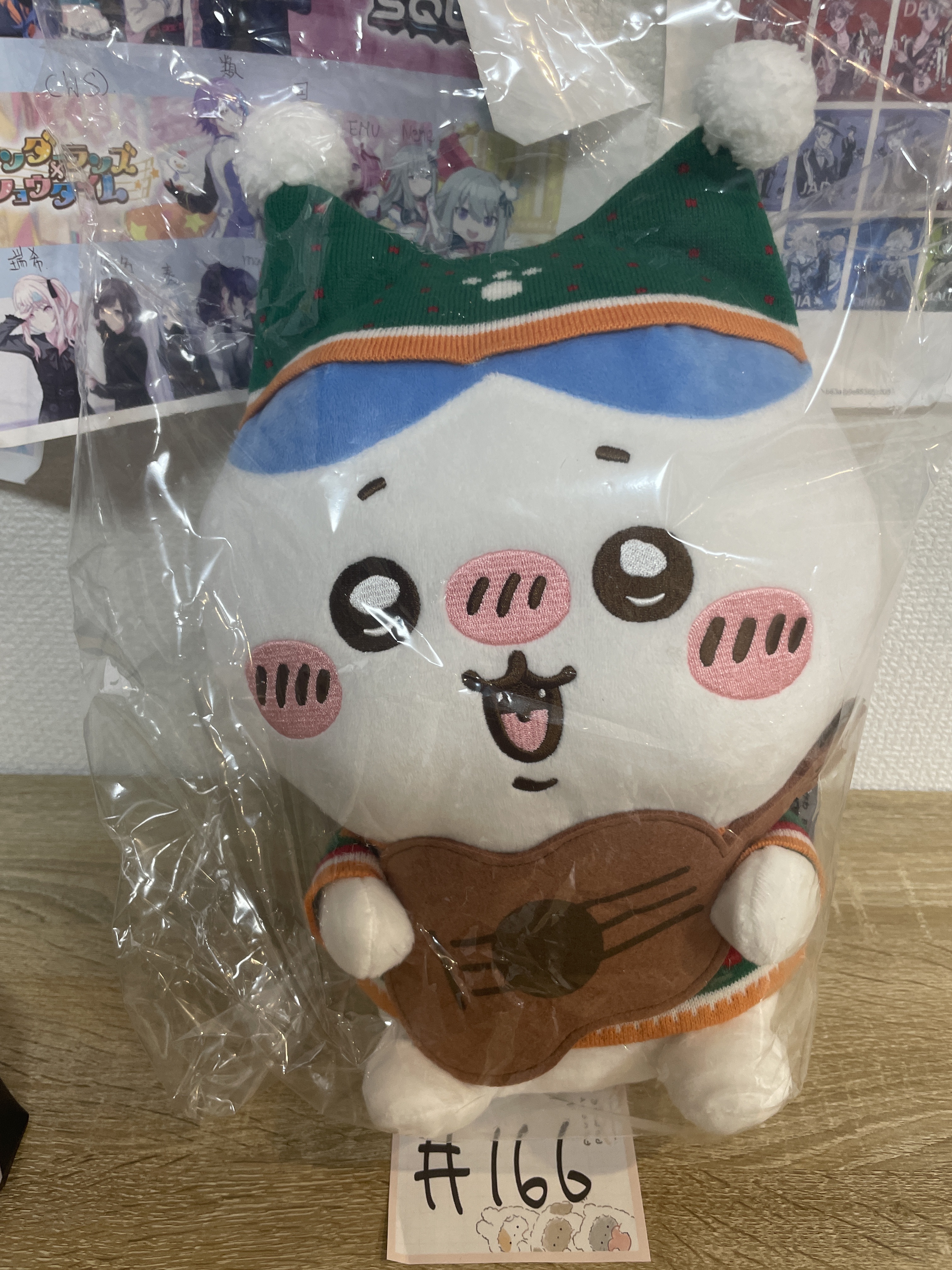 CHIIKAWA  八字貓 711聖誕  公仔#166