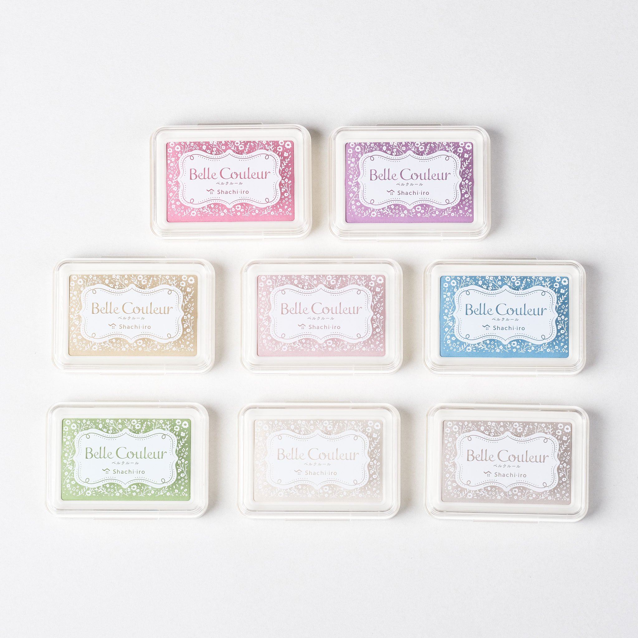 Belle Couleur 歐洲色印台 / Shachihata 鯱旗牌 / 日本