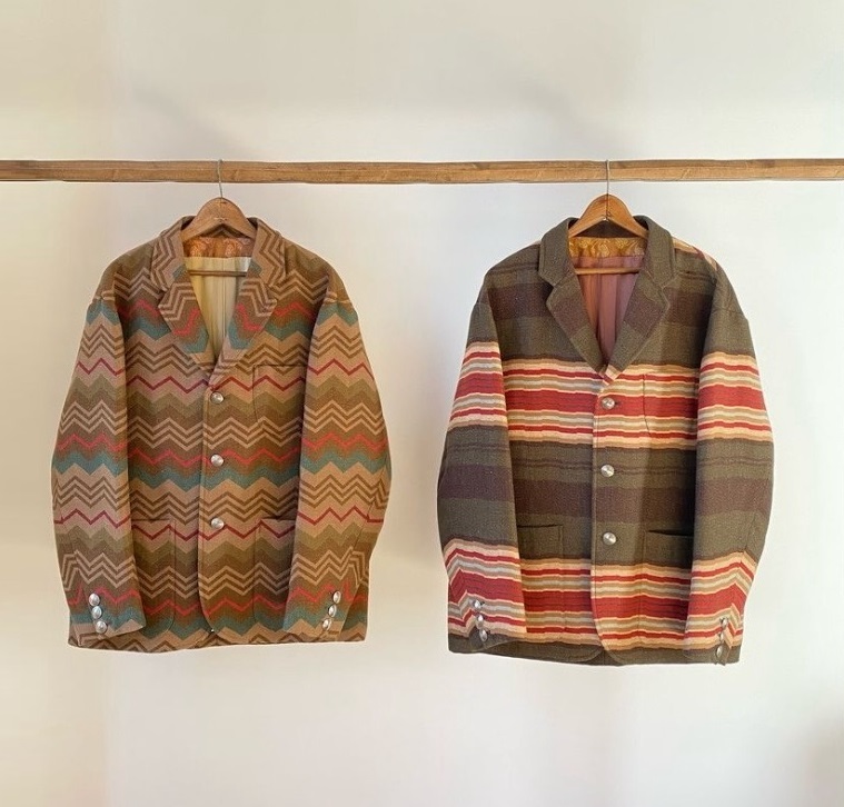 VISVIM BOWEN BLAZER (JACQUARD BLANKET) - PRE ORDER ITEM (預訂中)