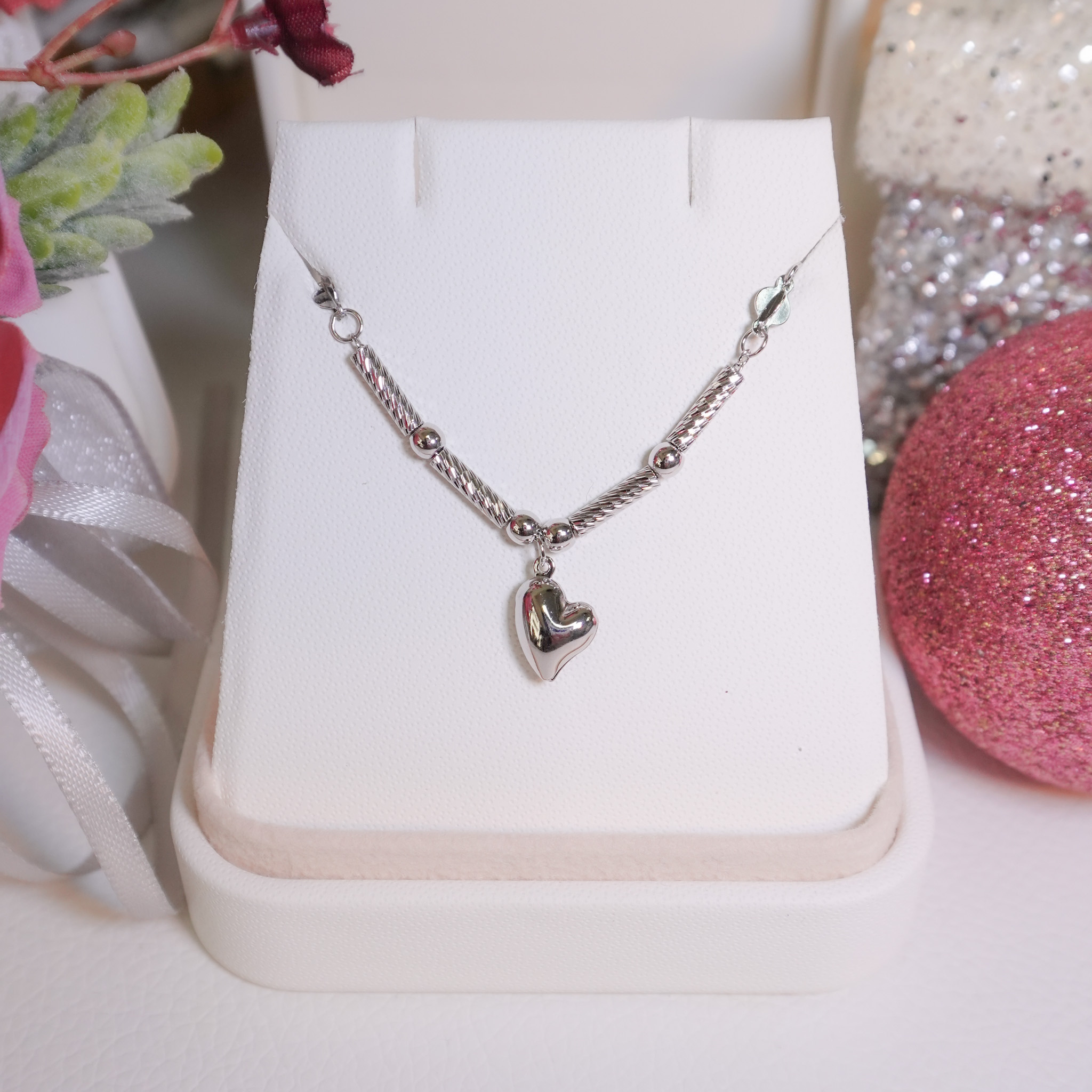 | 925純銀丨我愛你腳鏈 | AN0116 |