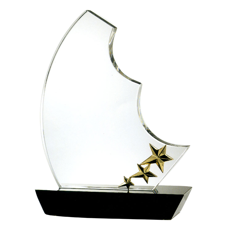 鹿港窯金屬獎座｜星星水晶獎牌 照耀榮耀與希望的卓越設計