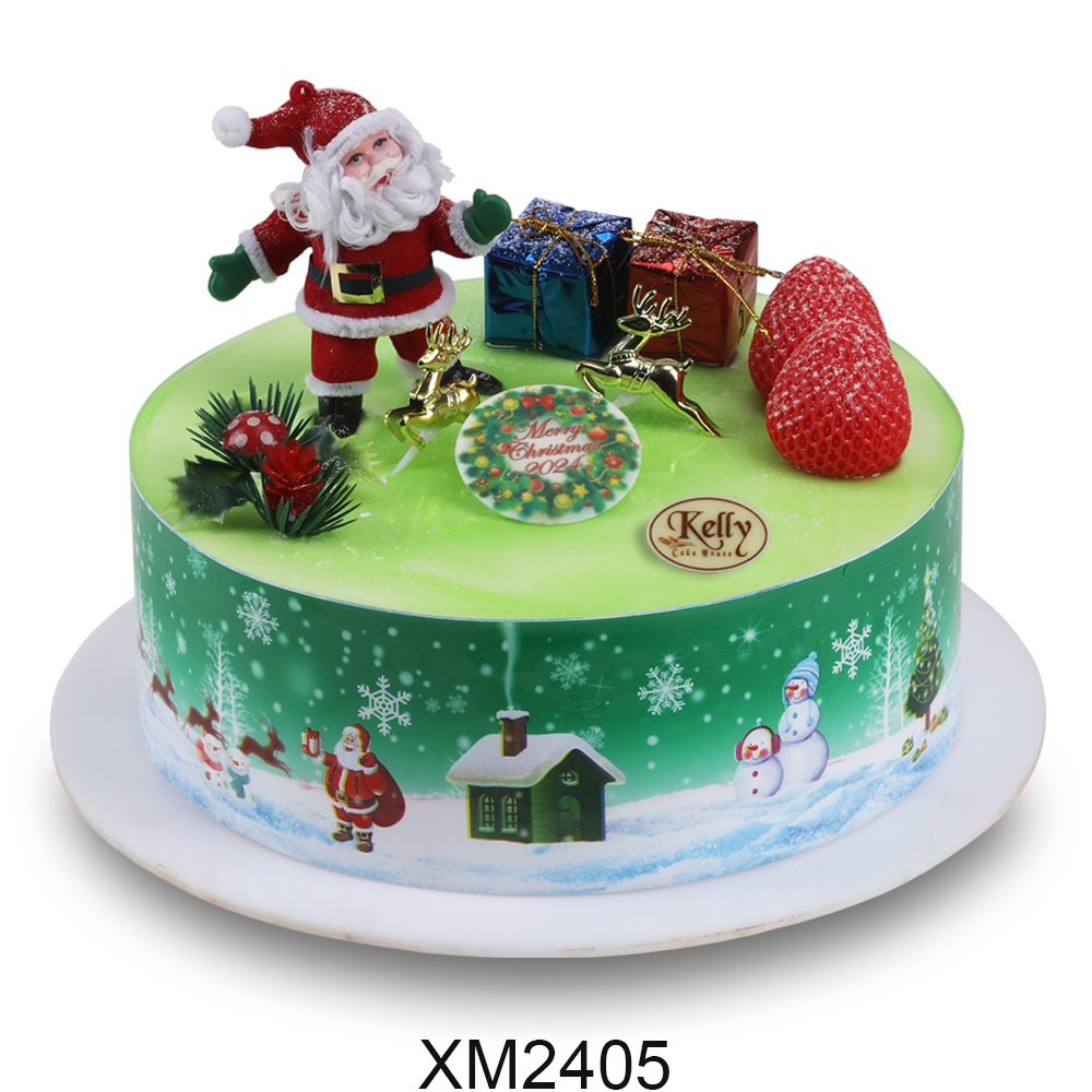 X'mas Avocado Cheese Cake