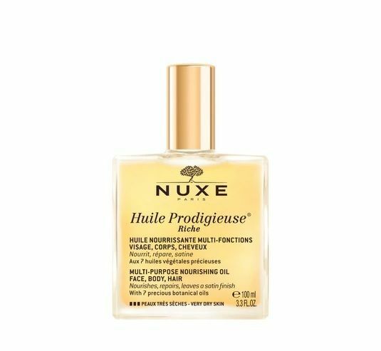 NUXE *無外盒* - Huile Prodigieuse Riche 深層滋養晶亮全效護理油 100ml [臉部;身體及頭髮可用] (平行進口)