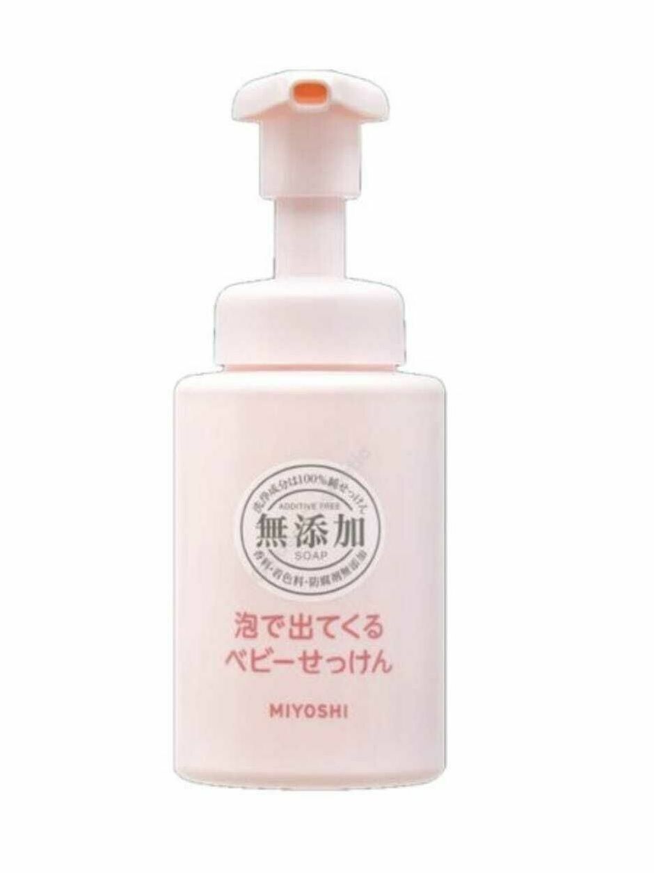 MIYOSHI 無添加嬰兒沐浴泡沫 250ml (平行進口)
