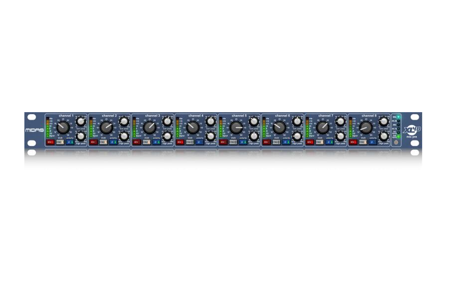 Midas XL48 8-channel Microphone Preamp