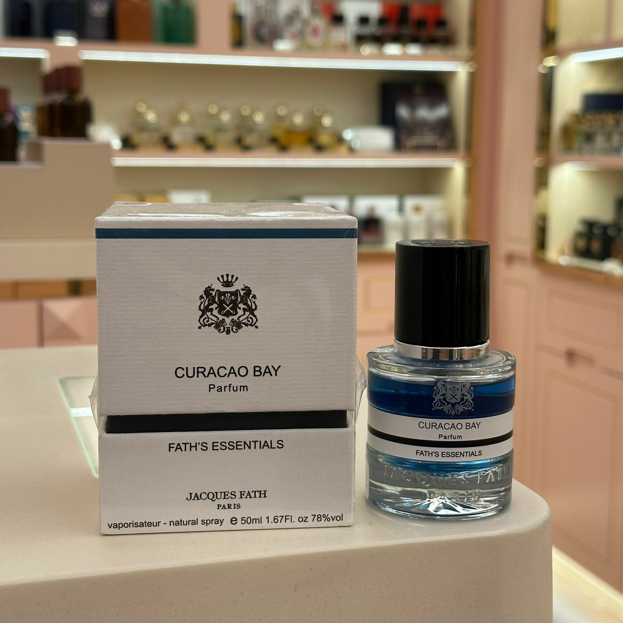 Jacques Fath Curacao Bay Parfum 50ml 杰奎斯·菲斯 蔚藍海岸