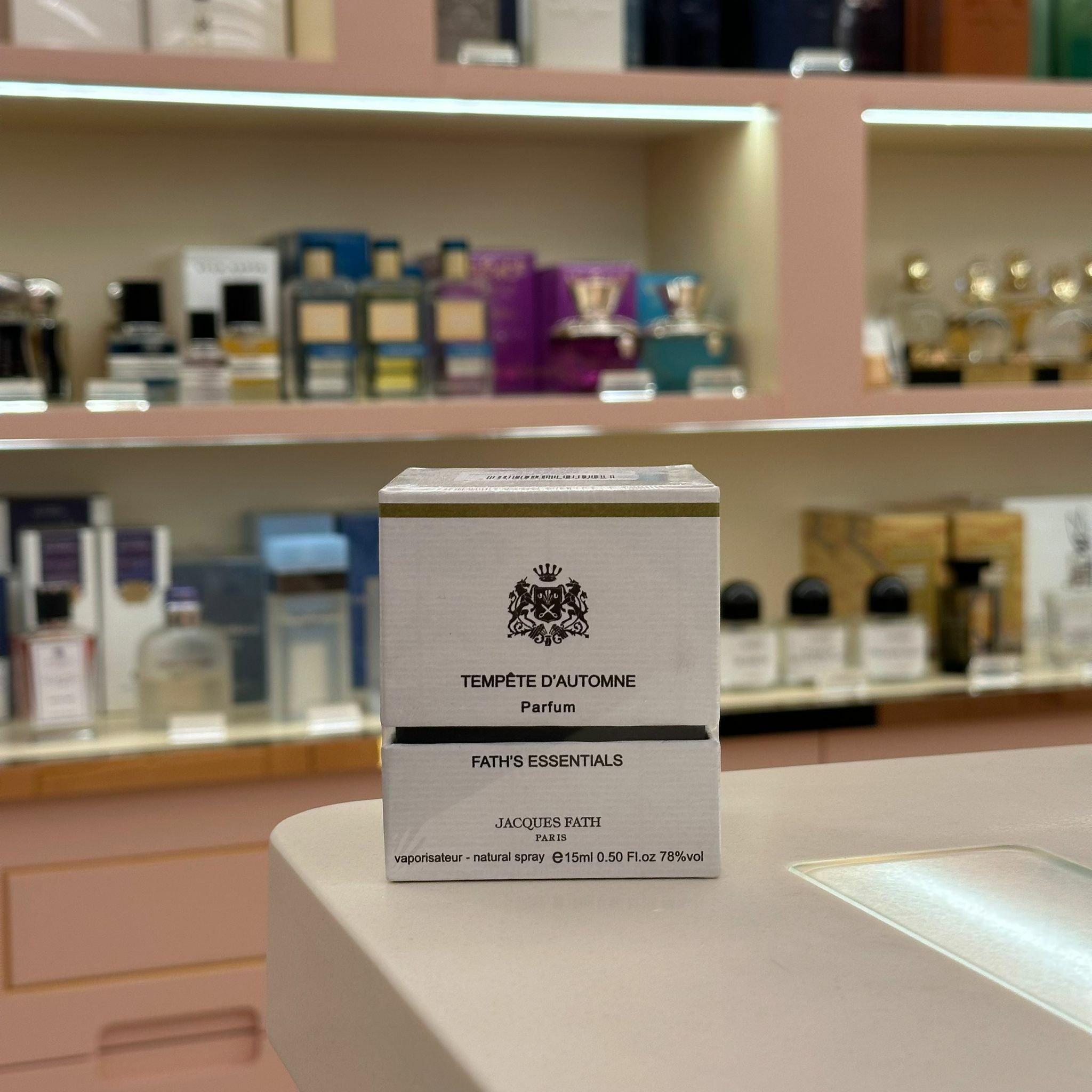 Jacques Fath Tempete D'Automne Parfum 15ml 杰奎斯·菲斯 巴黎楓檸