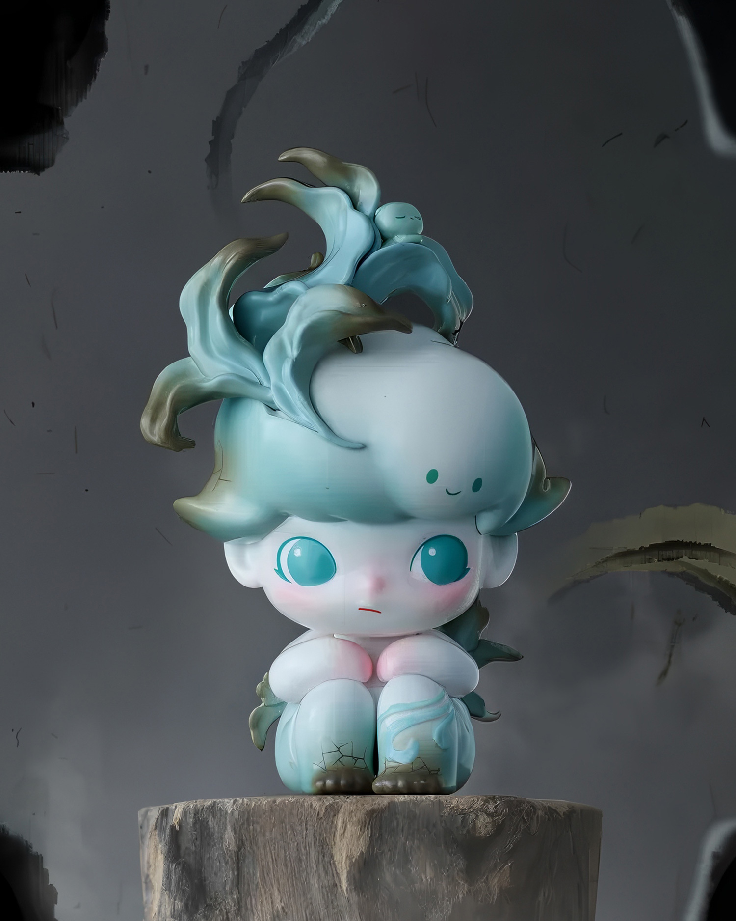 POP MART 泡泡瑪特 POPMART DIMOO 一盞風月系列 夢裡夢外 中國風 公仔 盲盒 吊卡 手辦