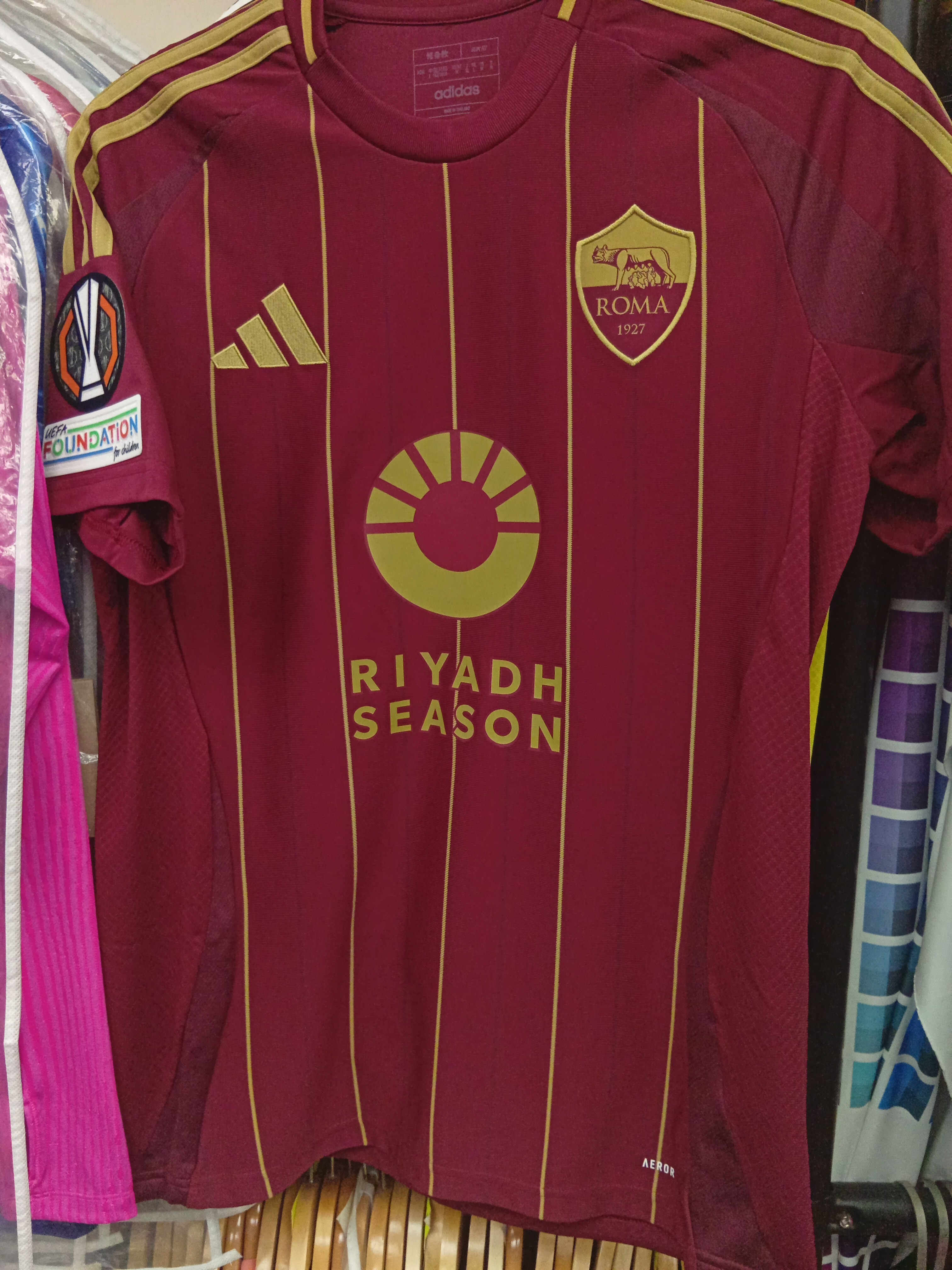 24-25羅馬主場迪巴拿球衣