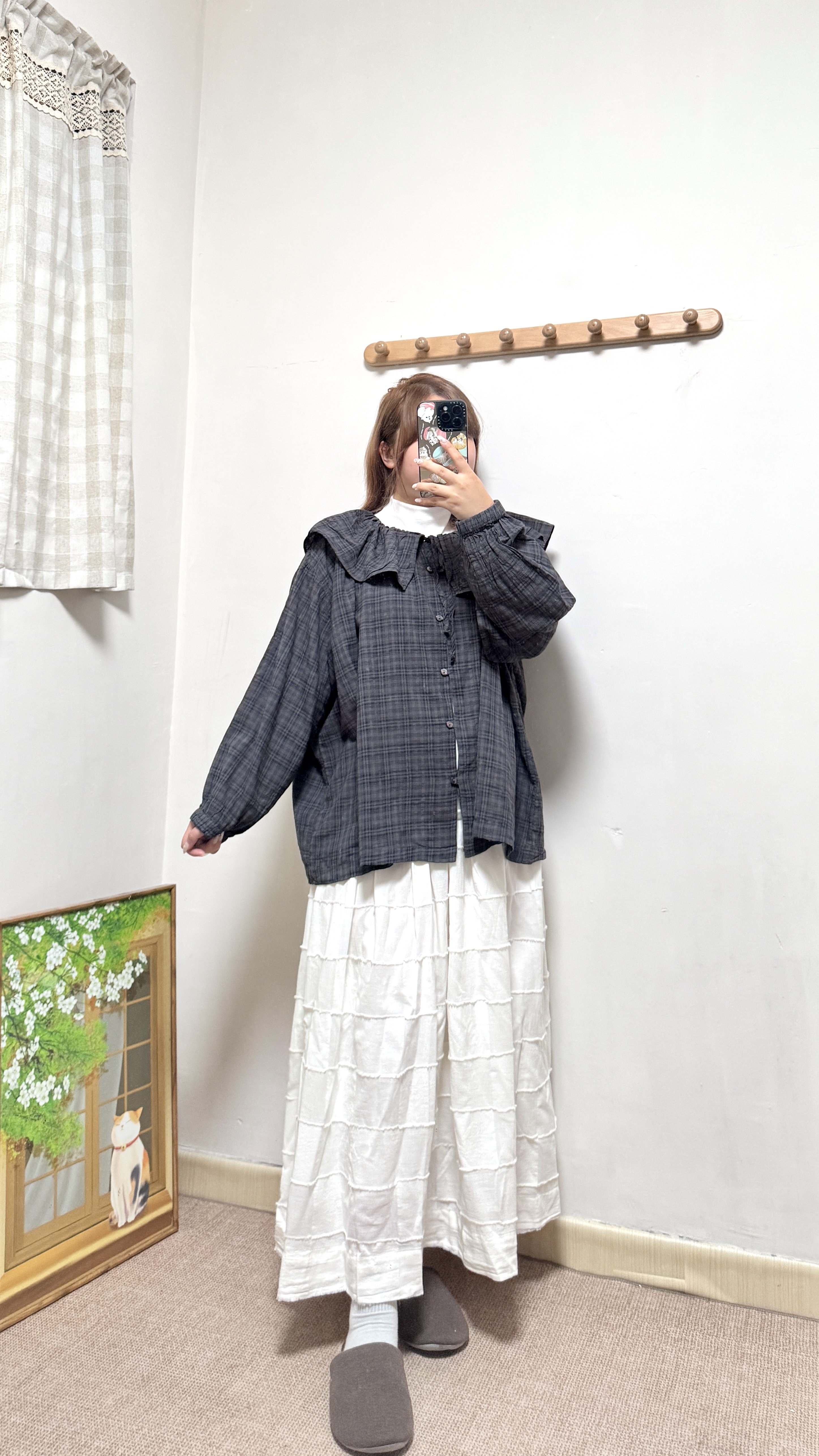 特別！條紋蘇蘇全橡筋半身裙