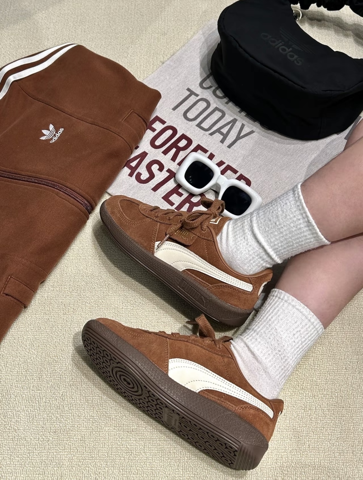 PUMA Palermo 咖啡焦糖 咖啡色 棕色 麂皮 焦糖底 復古 德訓鞋 396463-56/預購