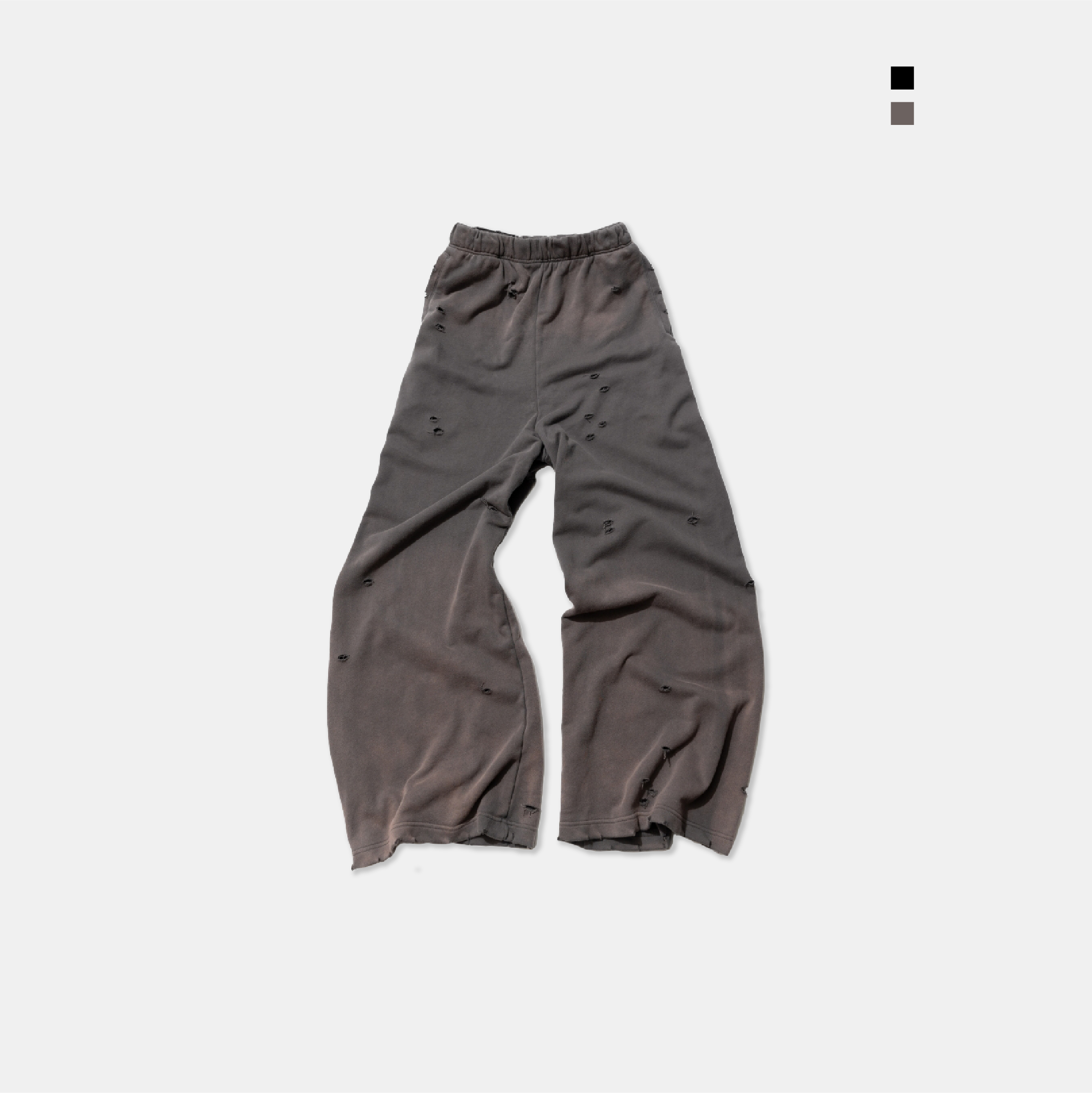 E’TREALOUEST EAL Disaster SweatPants 直筒 棉褲