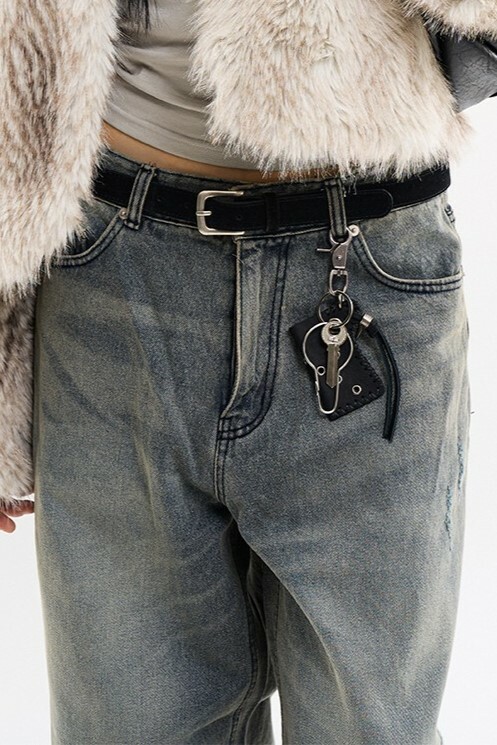 Raucohouse 皮革 打火機套 吊飾 鑰匙圈