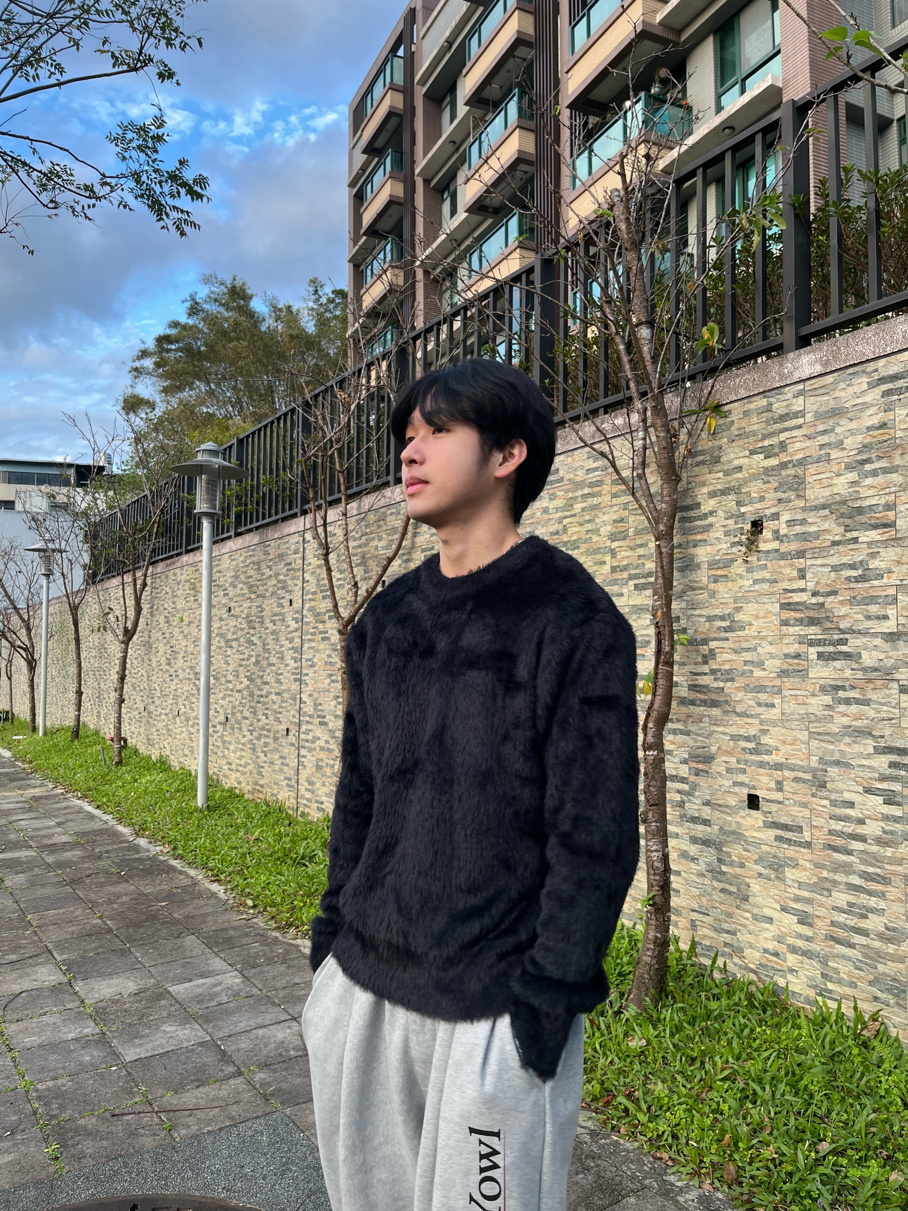 現貨 財閥公子 高級感 馬海毛 毛衣