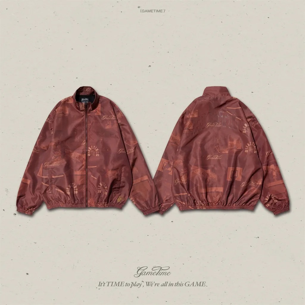 GAMETIME 2024 Fall & Winter All-Over Print Training Jacket