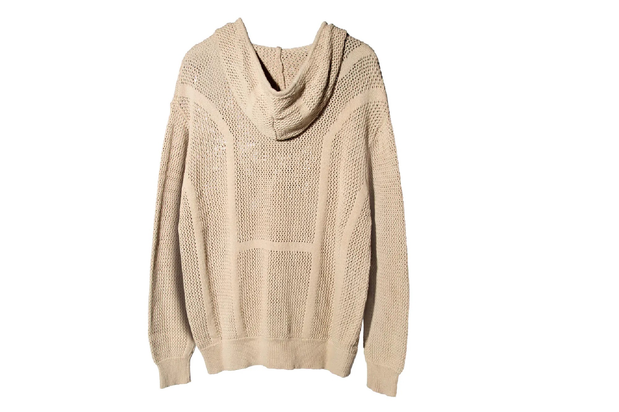REMIX "ZZZip-UP Knitted Hoodie" (Beige)