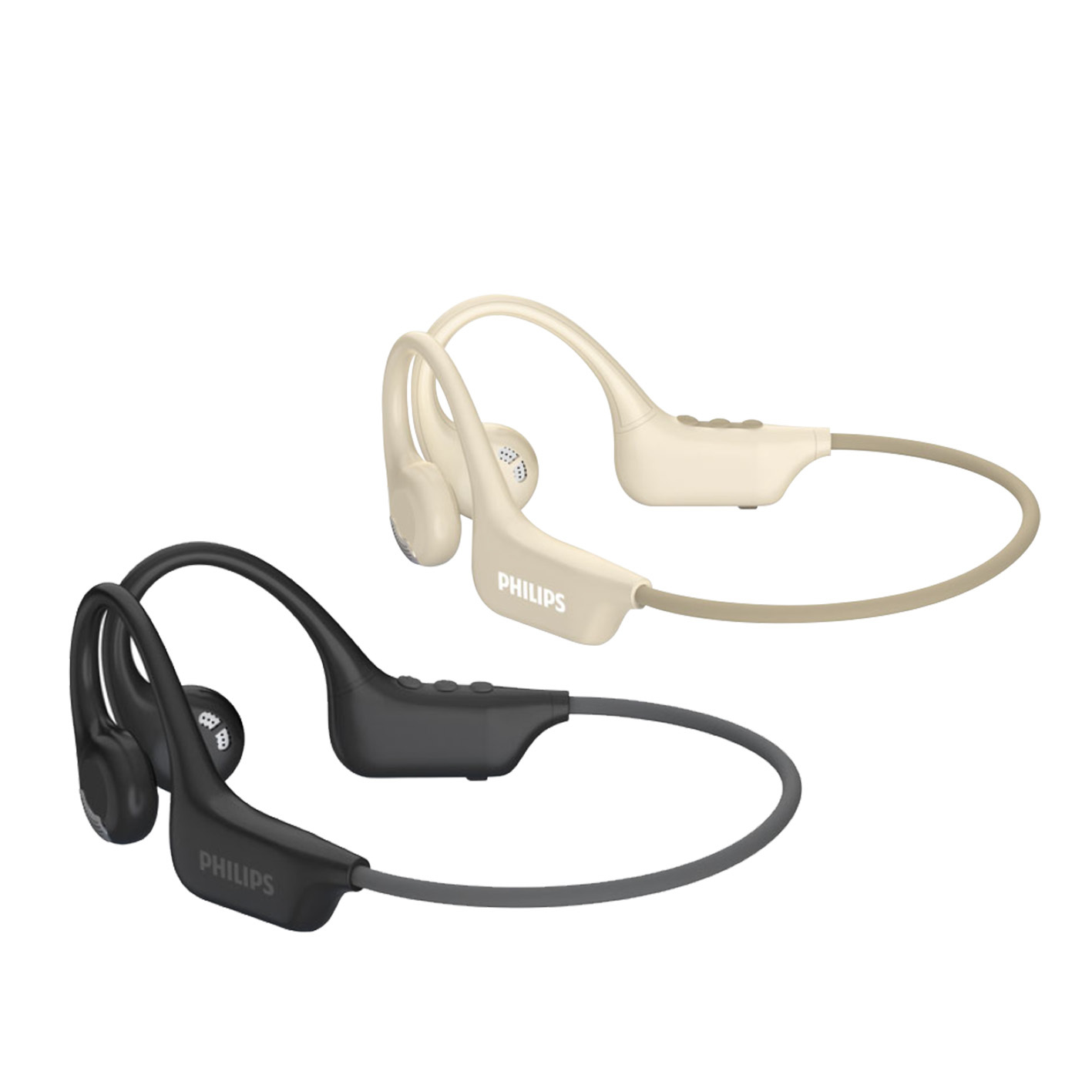 適合工作通話比較的 PHILIPS TAA1708 一體式氣傳導耳掛耳機