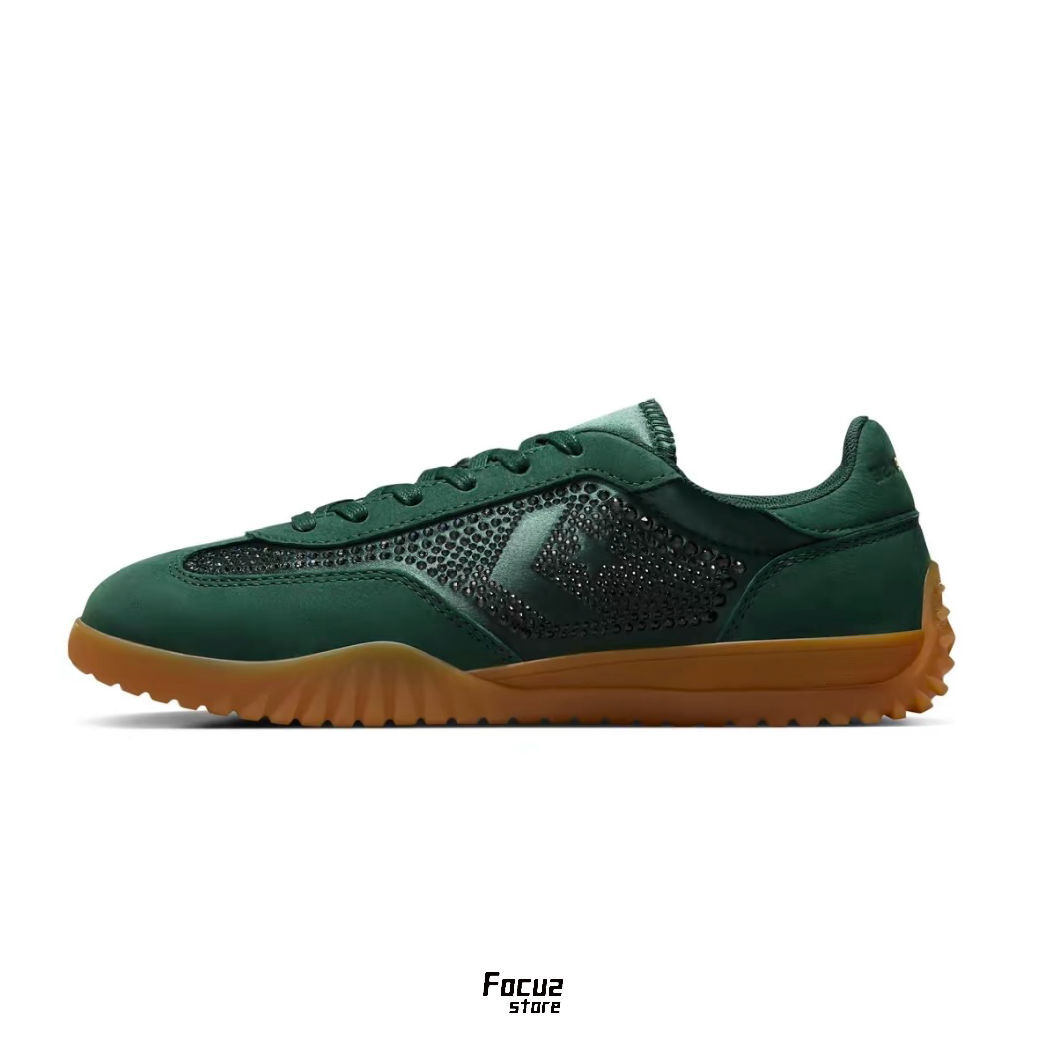 【Focus Store】預購 Swarovski x Converse Run Star Trainer "Deep Emerald" 施華洛世奇 深綠色 A11168C