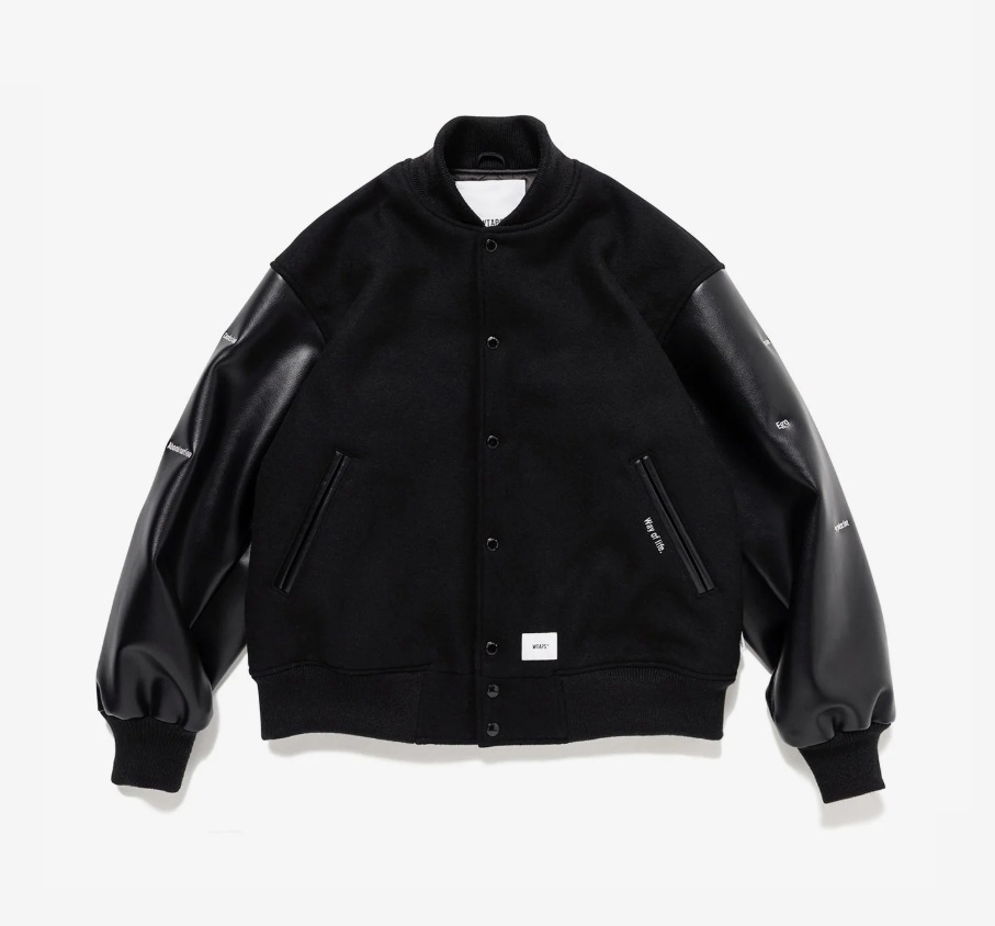 LAST PCS: WTAPS 2024 A/W BC / JACKET / WOPL. MELTON. SYNTHETIC - BLACK SIZE XL PRE ORDER ITEM (預訂中)
