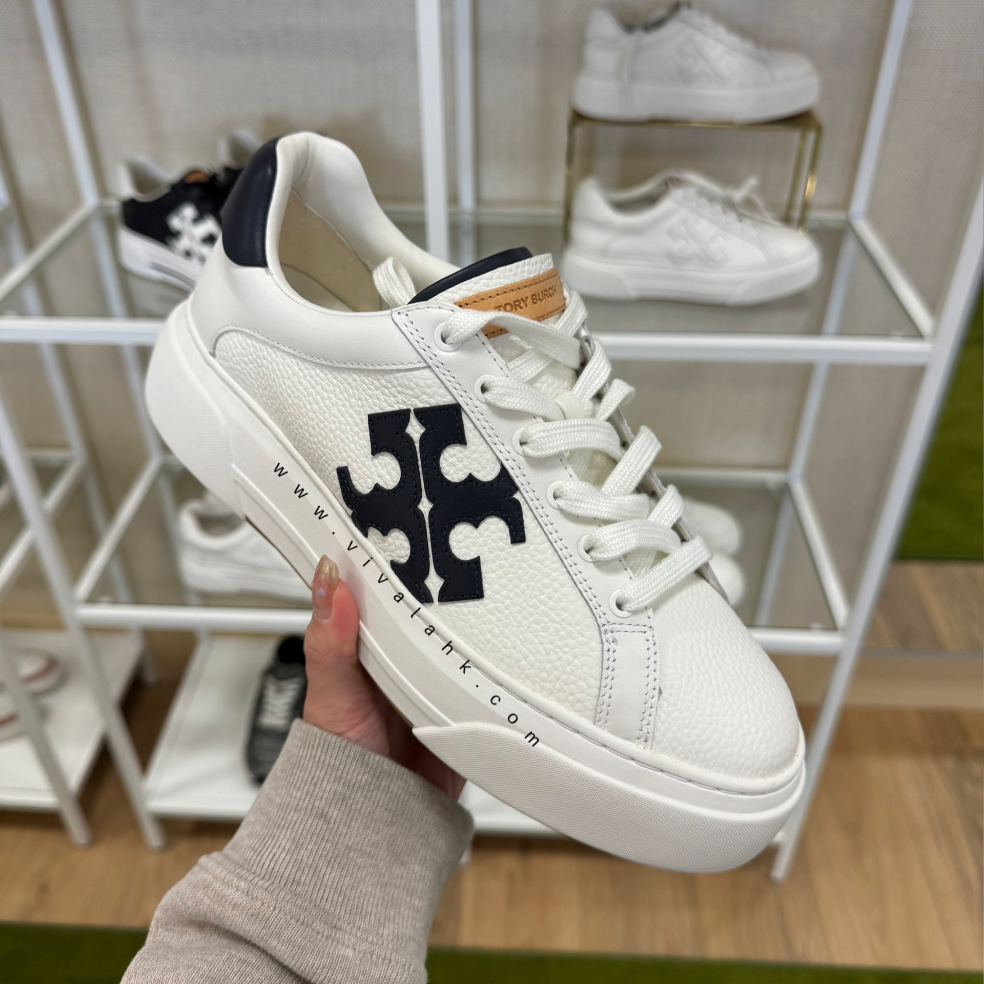 Tory Burch - 拼色厚底女裝波鞋 (156540)