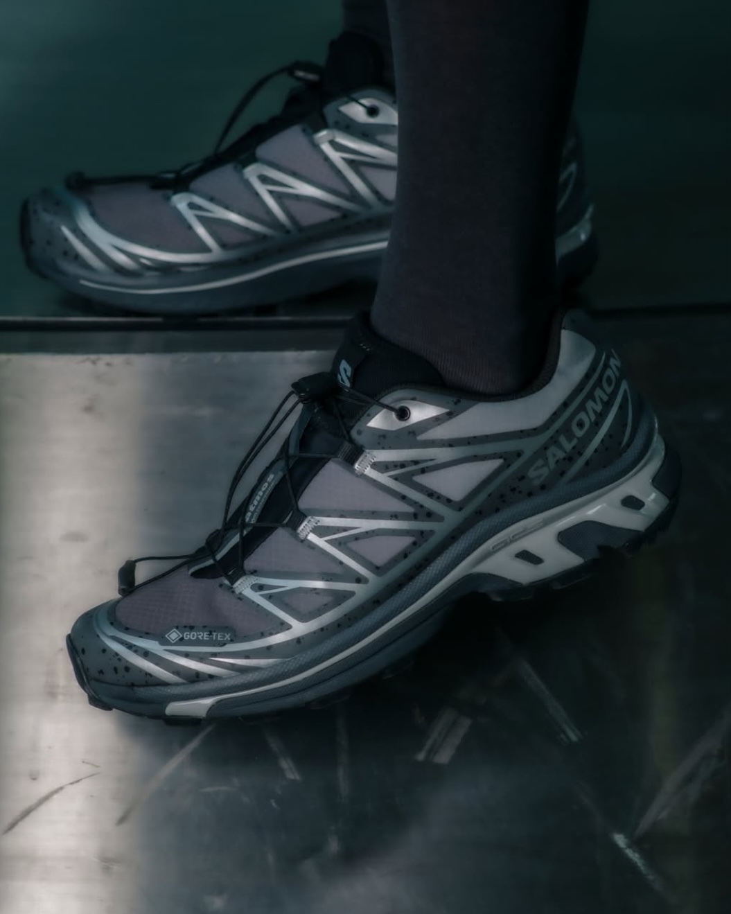 【Focus Store】預購 Atmos x Salomon XT-6 Gore-Tex "Concrete Jungle" 反光 灰銀 L47830100