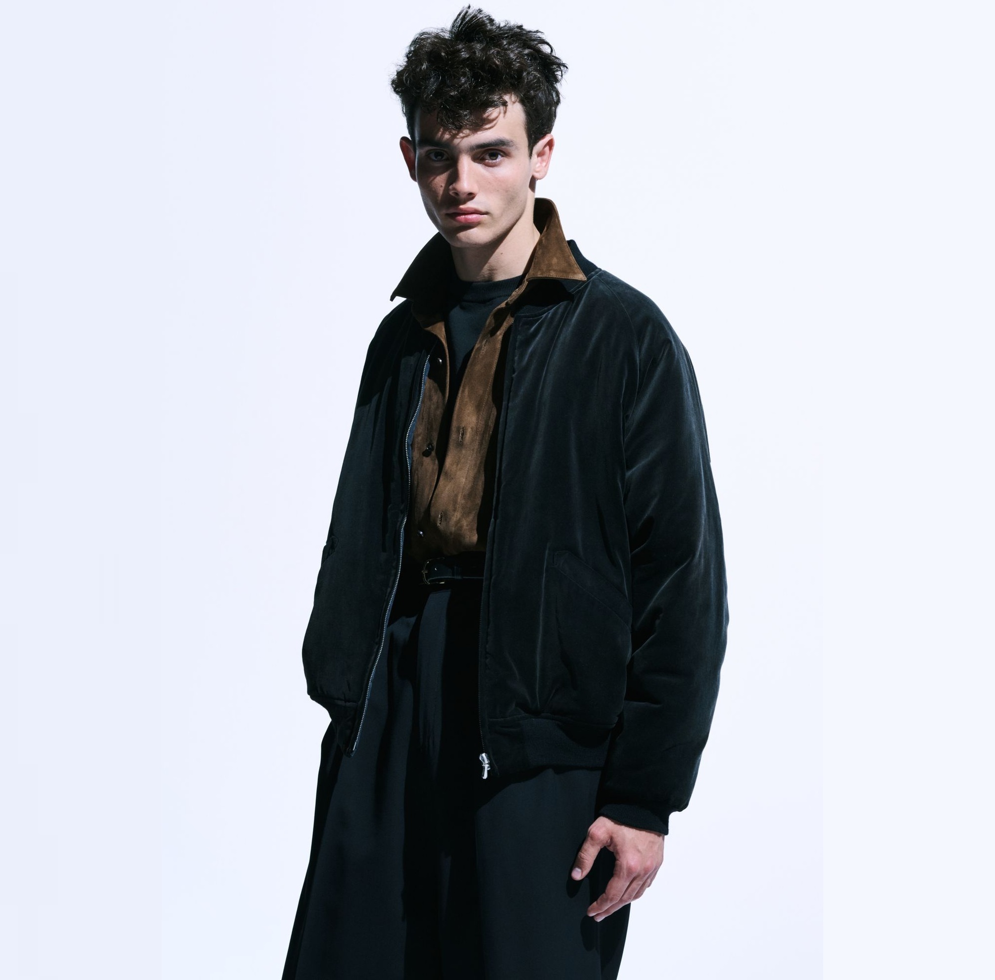 A.PRESSE 2025 S/S ViINTAGE US NAVY SOUVENIR VEIOUR JACKET *REVERSIBLE - PRE ORDER ITEM (預訂中)