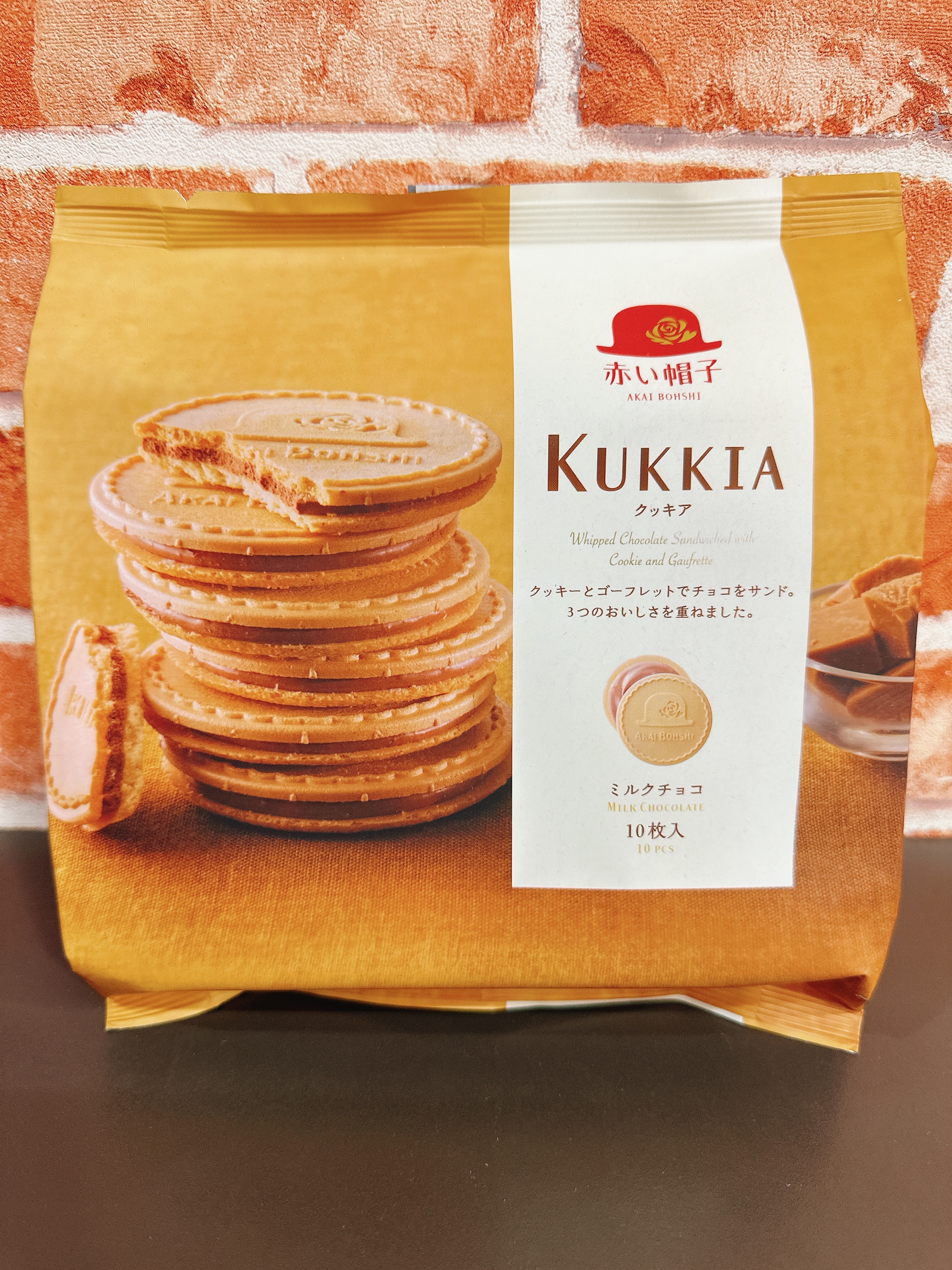AKAI Bohshi 紅帽子 牛奶巧克力法蘭酥