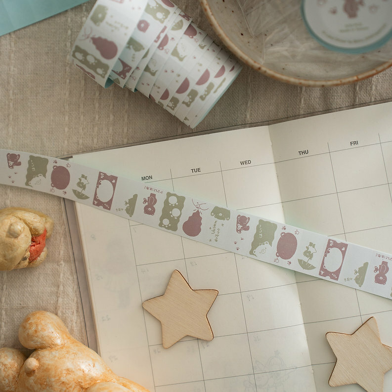 Sho Little Happiness - Label Sticker - Kuma