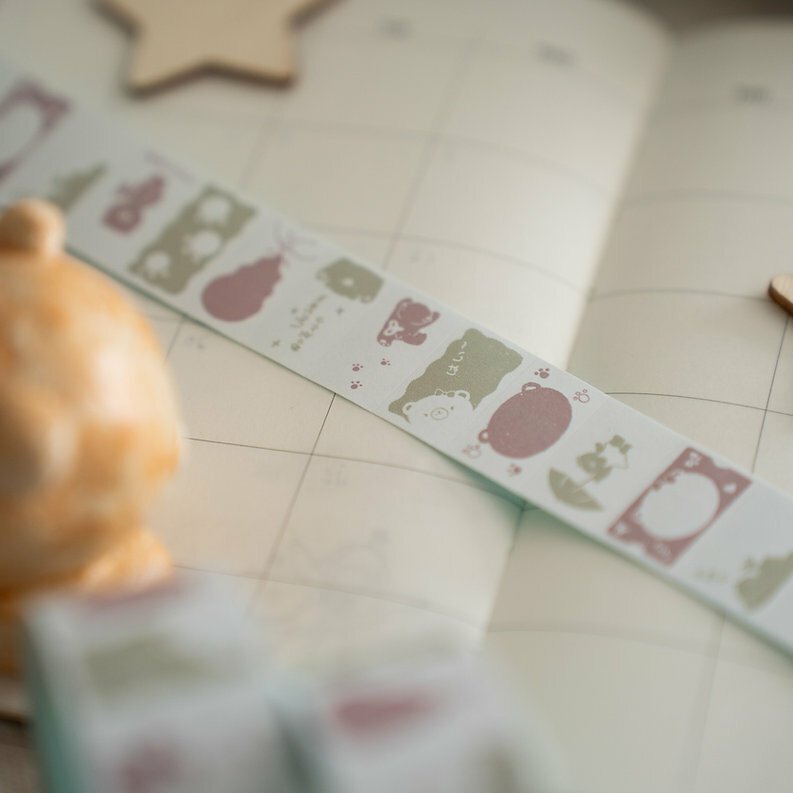 Sho Little Happiness - Label Sticker - Kuma