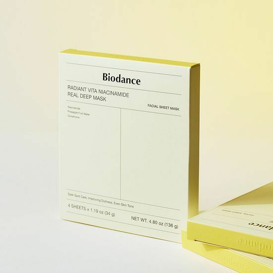 [ Biodance ] Radiant Vita Niacinamide Real Deep Mask