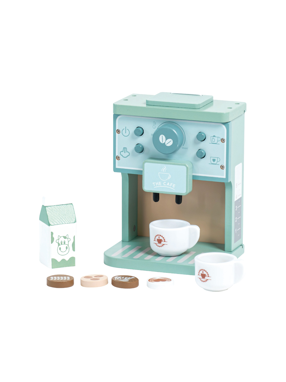 寶貝小廚師-質感木製扮家家酒 小小咖啡師組