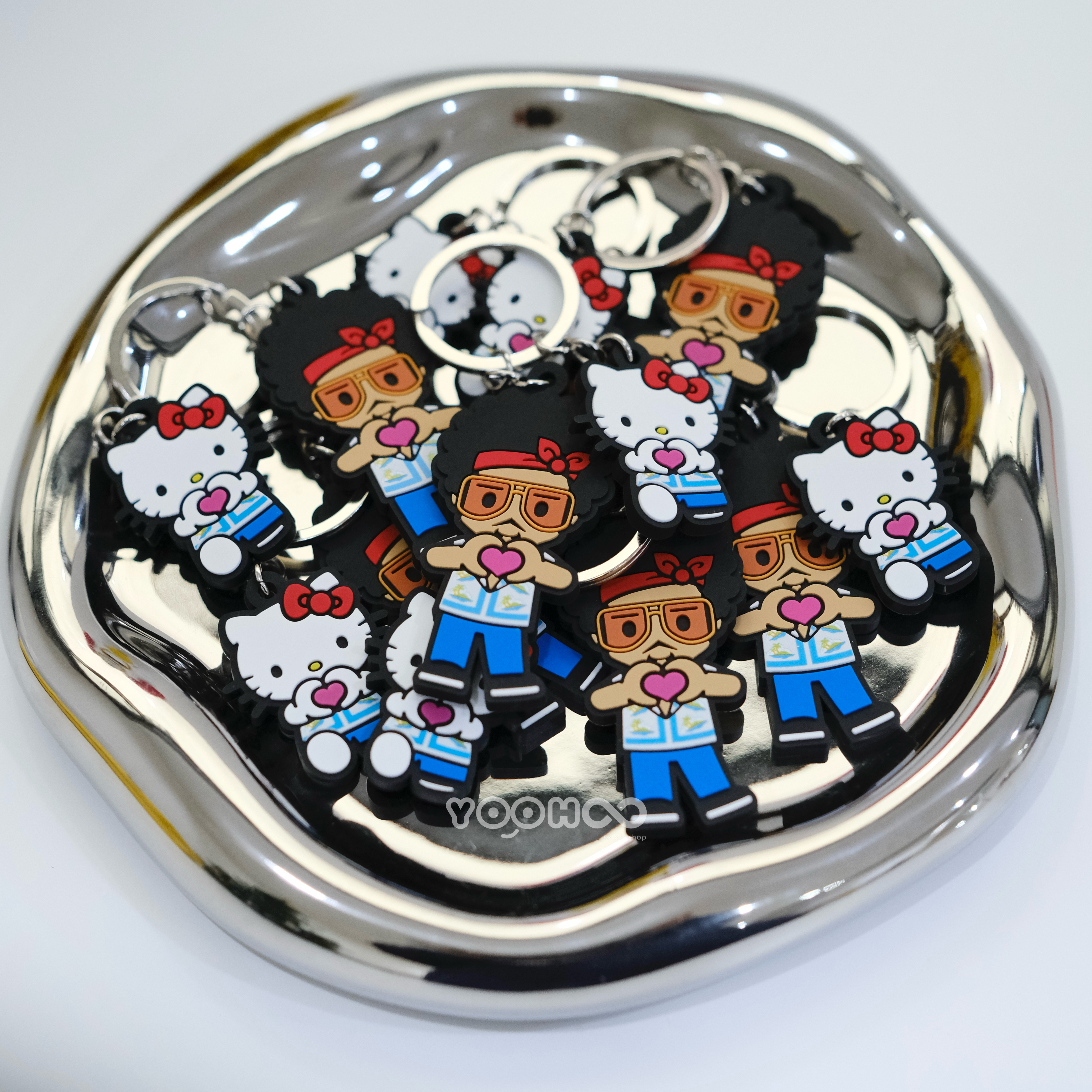 現貨┃BRUNO MARS x HELLO KITTY 火星人布魯諾 第2弾 聯名 RUBBER KEYCHAIN 鑰匙圈