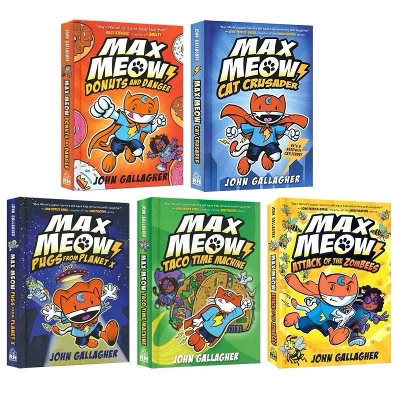 Max Meow 5 books Collection : Welcome to Kittyopolis (Books 1-5)