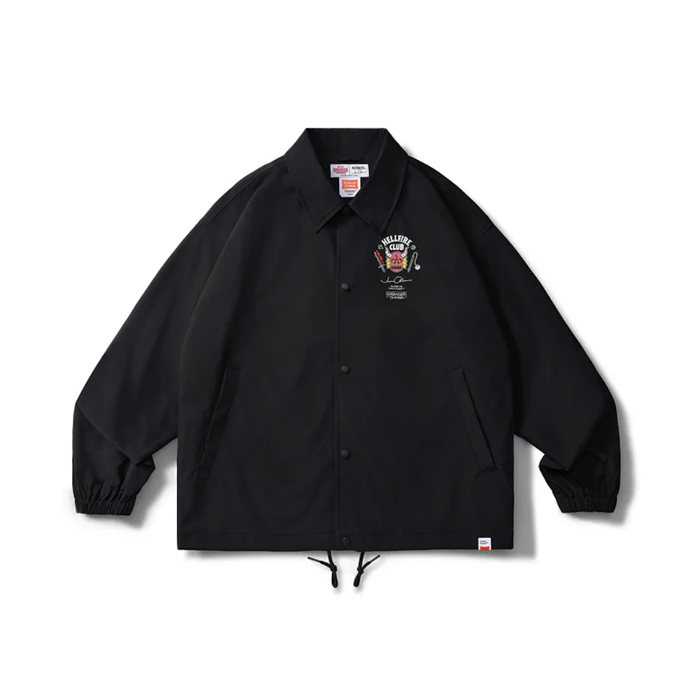 【現貨】FILTER017® X Stranger Things X Jun Oson Hellfire Club Coach Jacket / 地獄火俱樂部教練外套