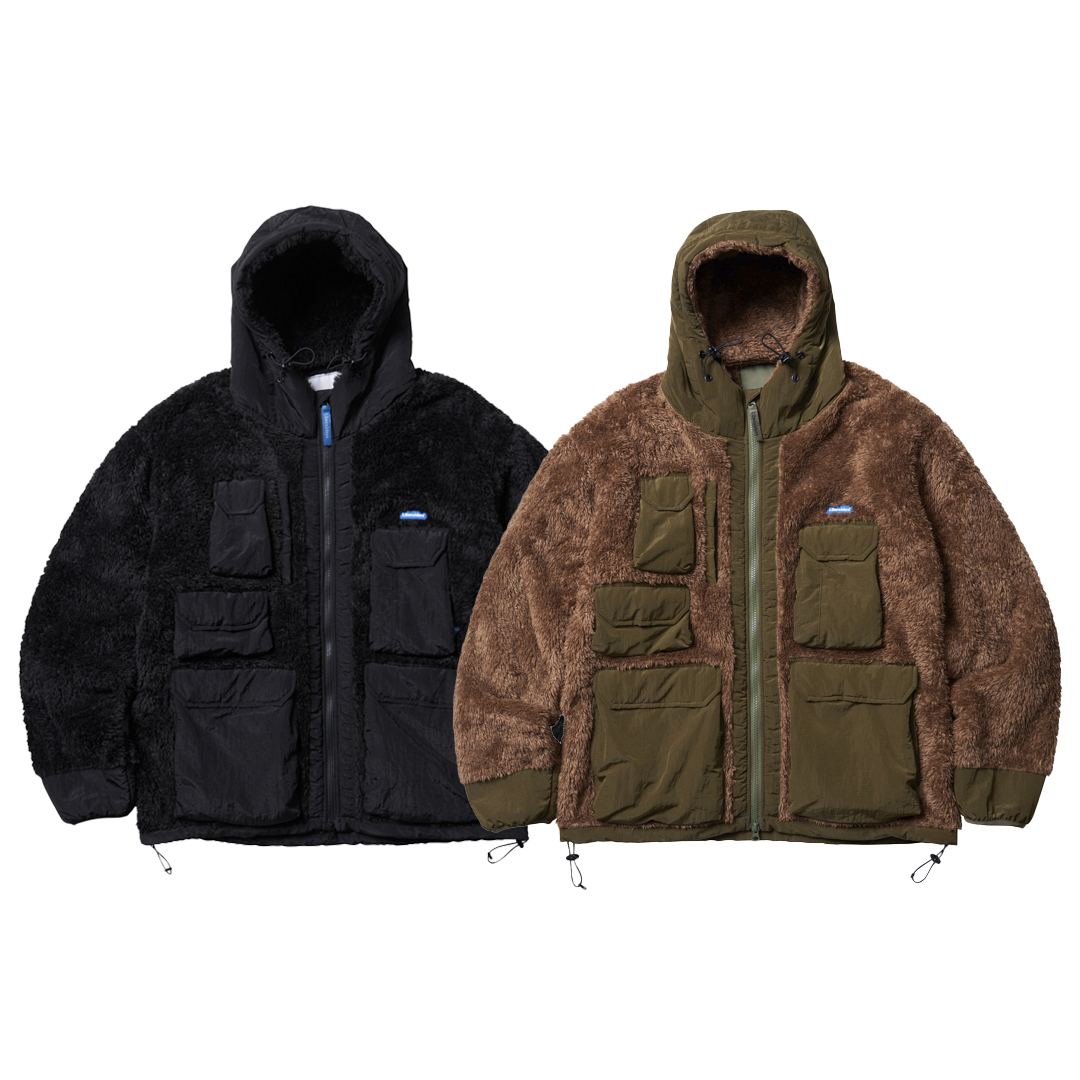 LIBERAIDERS 24F/W PILE FLEECE UTILITY JACKET