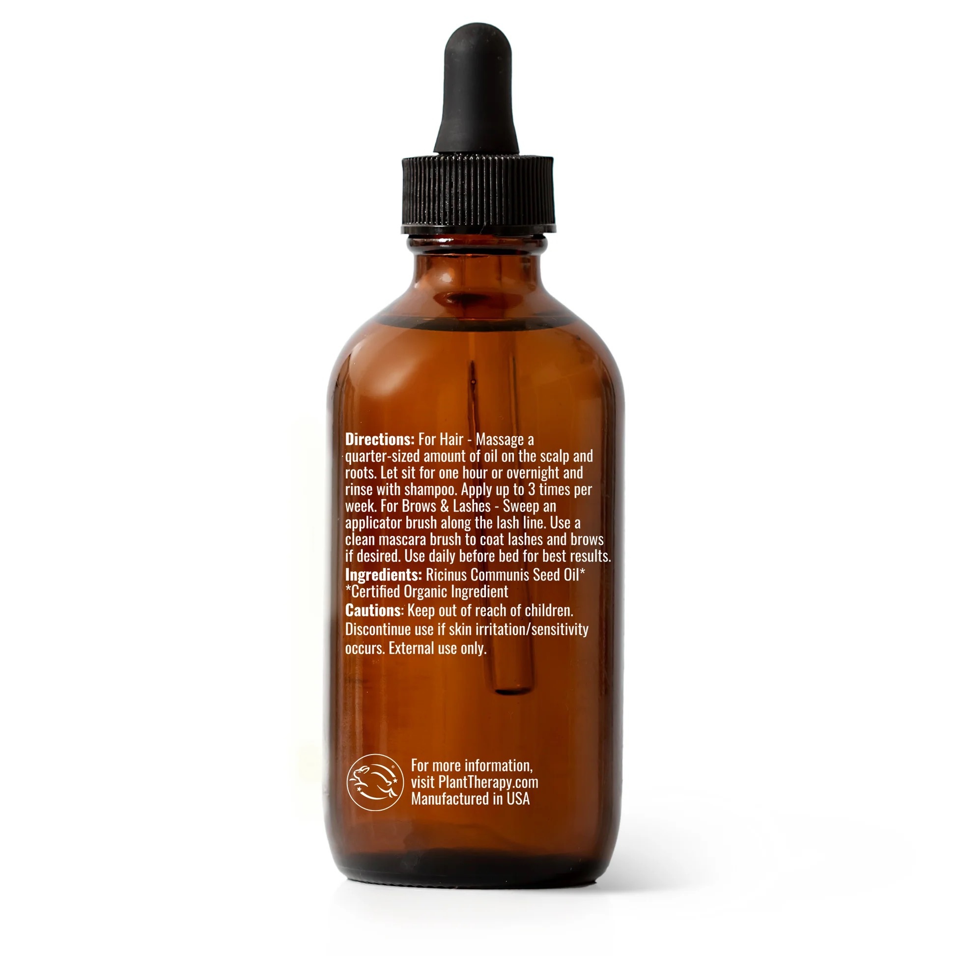 Plant Therapy 有機冷壓蓖麻油 (Castor Oil) 4安士/118ml