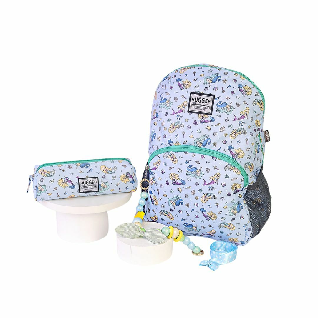 boba The Little Mermaid HUGGER kids backpack