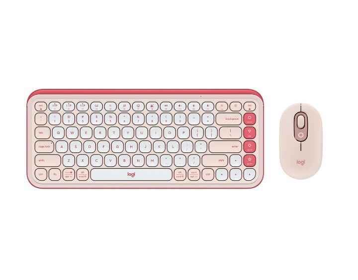 （2026新年限時優惠）Logitech Pop Icon Combo 無線智能鍵盤滑鼠套裝(平行進口)