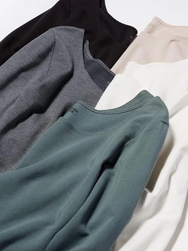 <快速出貨> Uniqlo HEATTECH WARM"極暖"U領T恤(8分袖)