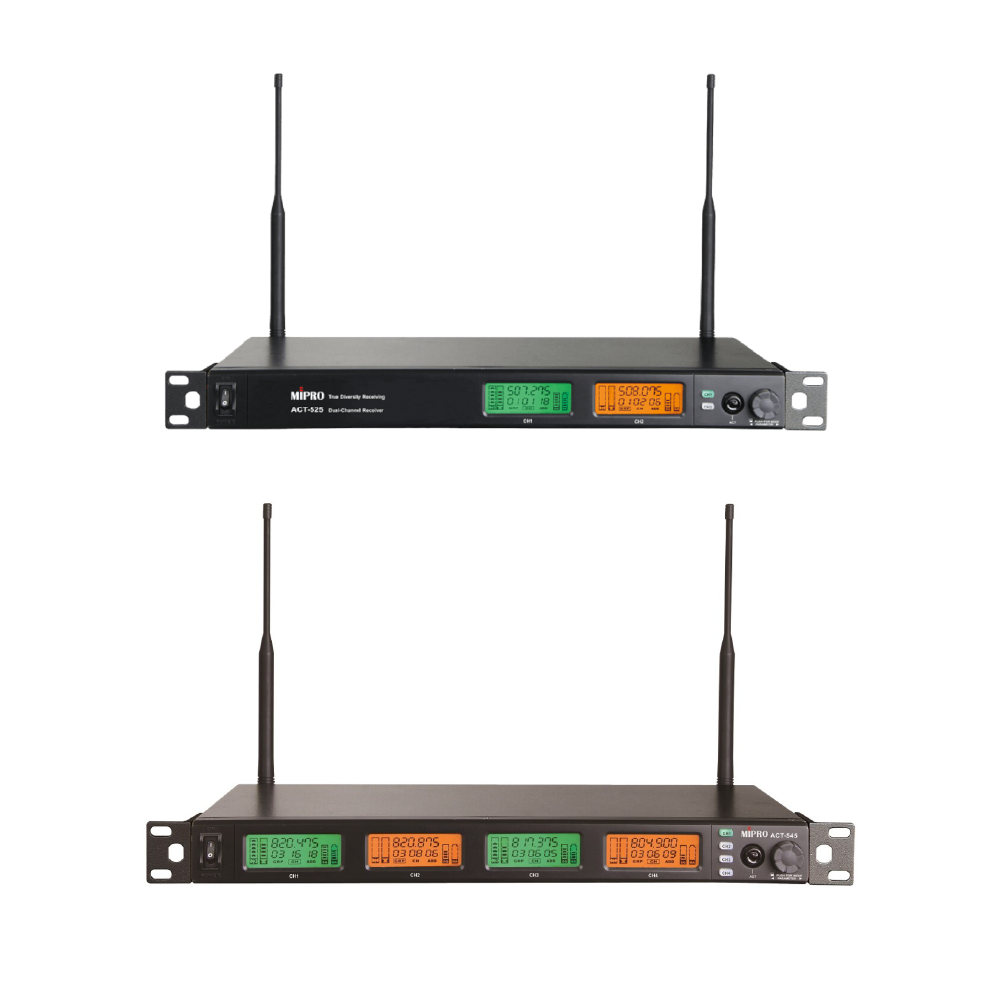 MIPRO Mipro / ACT-500系列 UHF類比頻道接收機 (ACT-525/ACT-545) — 三峽配件 / 週邊｜YA! 玩音樂
