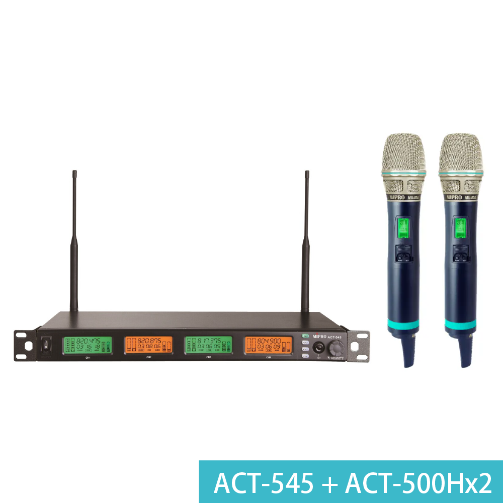 MIPRO Mipro / ACT-500系列 UHF類比頻道接收機 (ACT-525/ACT-545) 第 4 張圖片｜三峽配件 / 週邊