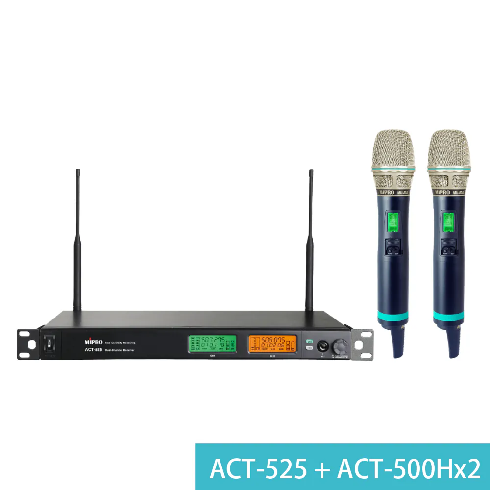 MIPRO Mipro / ACT-500系列 UHF類比頻道接收機 (ACT-525/ACT-545) 第 3 張圖片｜三峽配件 / 週邊