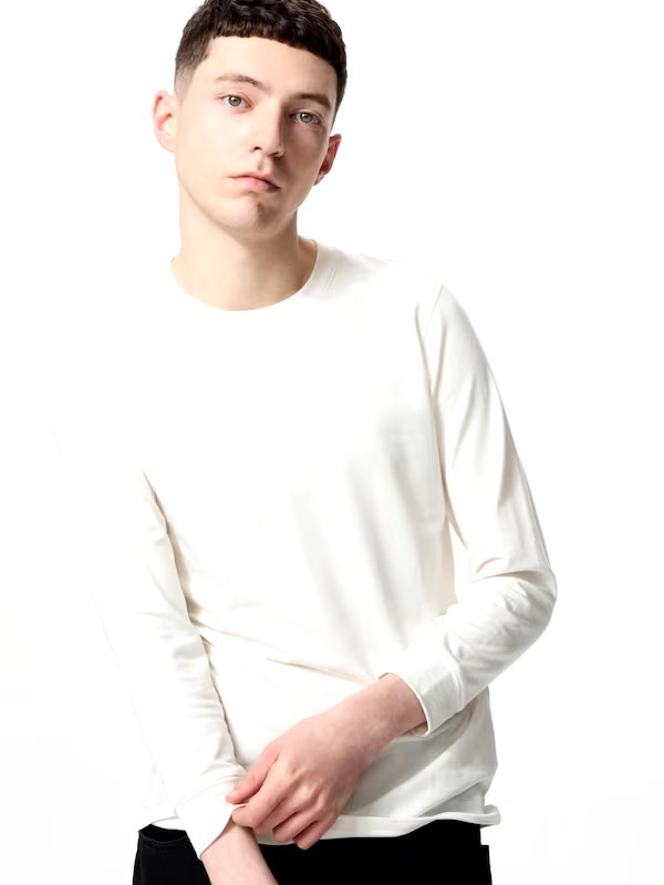 <快速出貨> Uniqlo HEATTECH WARM"極暖"圓領T恤(9分袖)