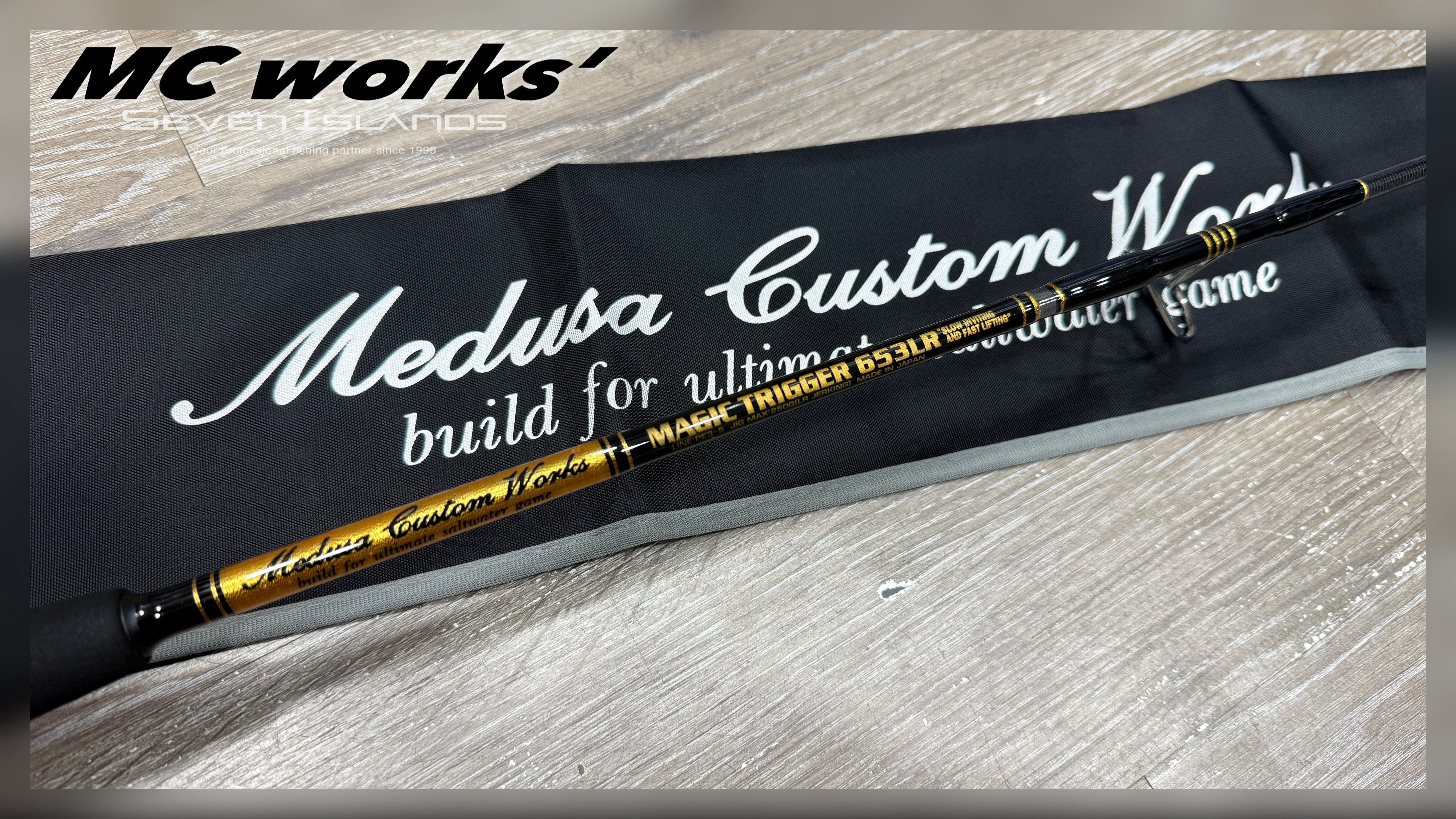 MC WORKS' Magic Trigger 653LR Jigging Rod MT653LR