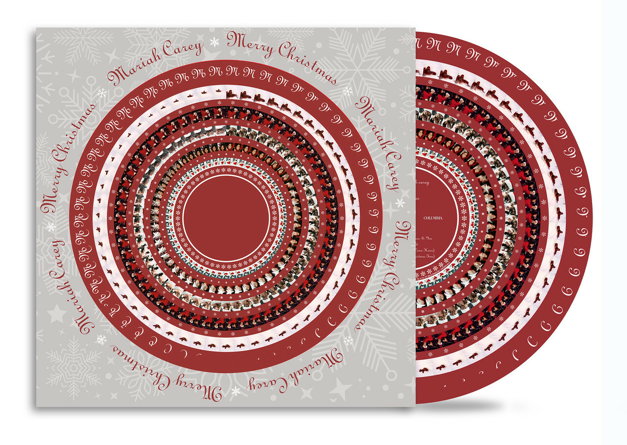Mariah Carey - Mariah Carey Merry Christmas (30th Anniversary) LP (Zoetrope Picture Disc)